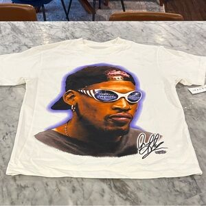 PacSun White Tee with Graphic Design